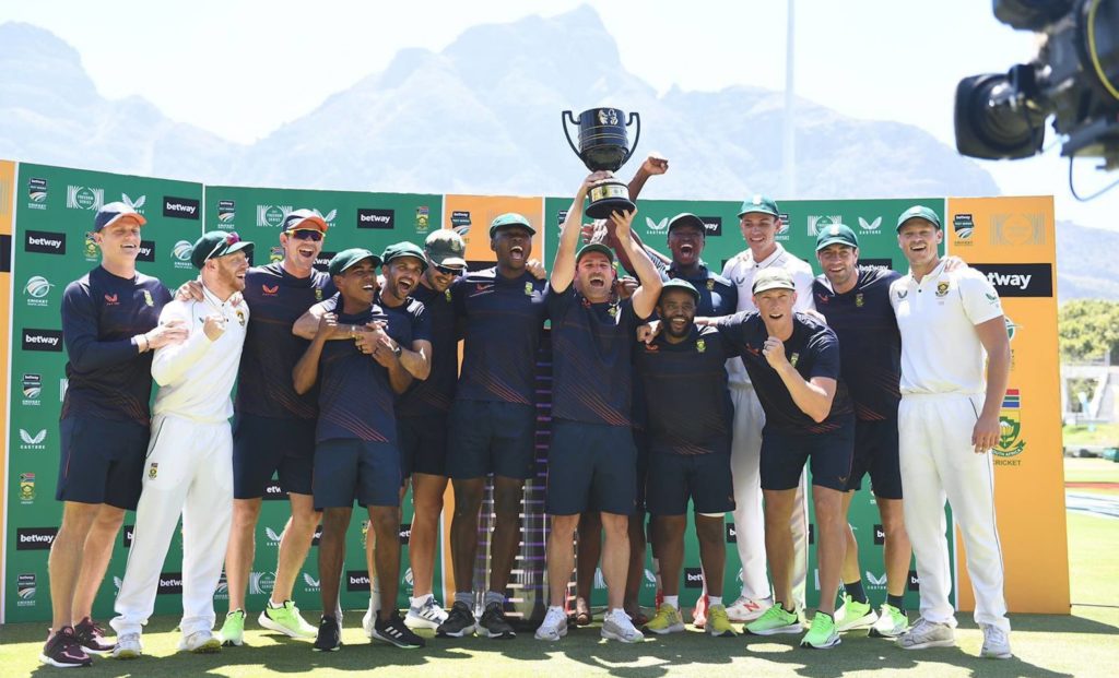 Proteas trophy lift India series 2022