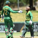 Rassie van der Dussen Temba Bavuma together 19 Jan 22