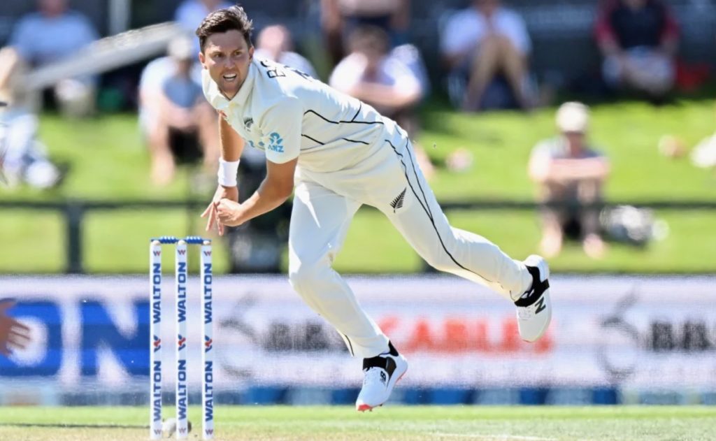 Trent Boult NZ Bang 10 Jan 2022