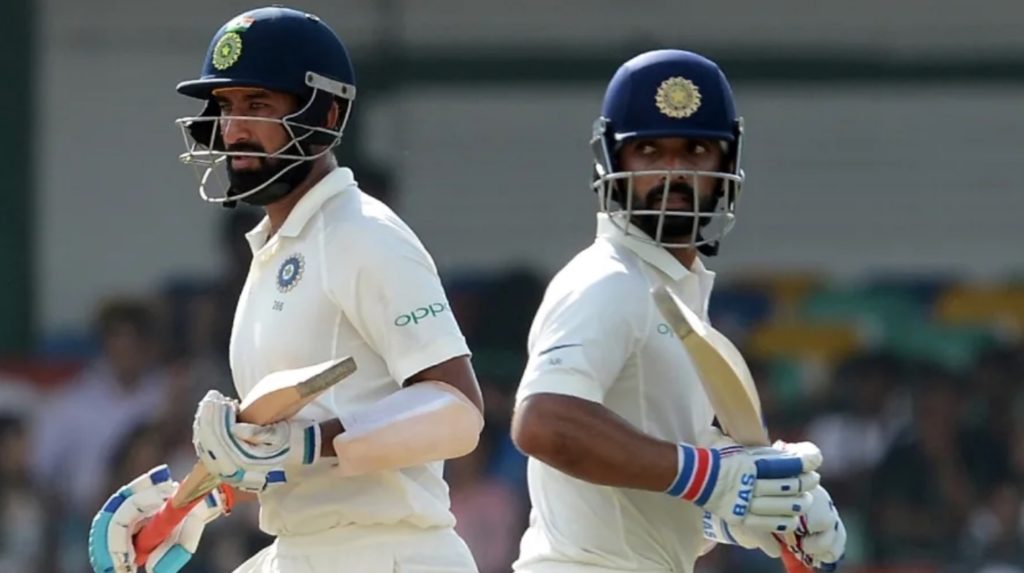 Ajinkya Rahane Cheteshwar Pujara India