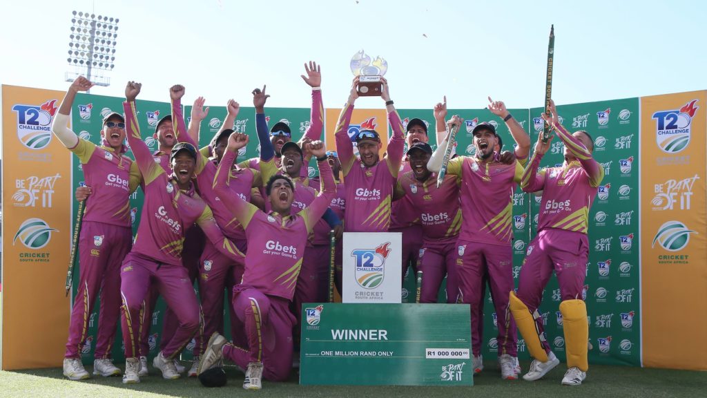 Boland Rocks T20 Challenge winners