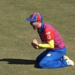 European Cricket League catch free hit