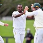 Kagiso Rabada Proteas wicket 26 Feb 2022