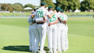 Proteas huddle Christchurch T1 2022