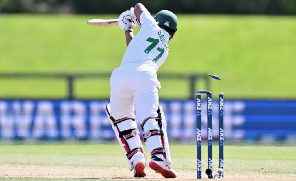 Temba Bavuma bowled 25 Feb 2022