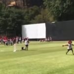 Brilliant run-out in Mini-Cricket