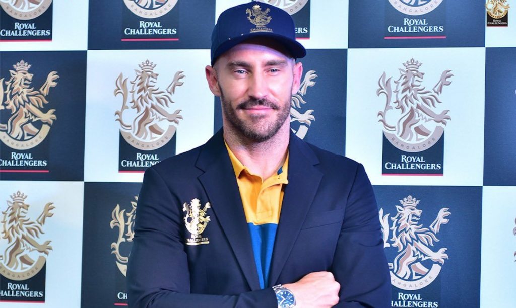 Faf du Plessis RCB captain IPL 2022