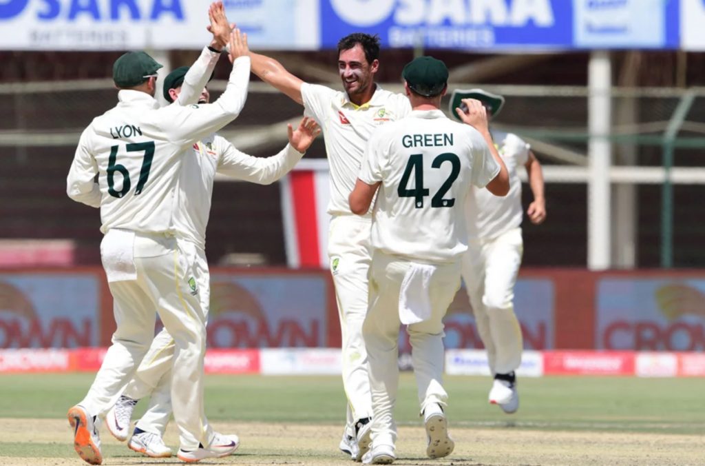 Mitchell Starc Australia Pakistan 14 March 2022