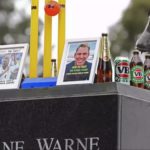 Shane Warne fans tribute