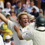 Shane Warne wicket celebrates