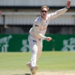 Simon Harmer bowls Titans