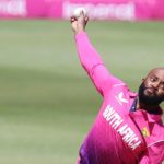 Temba Bavuma bowls Proteas Pink ODI