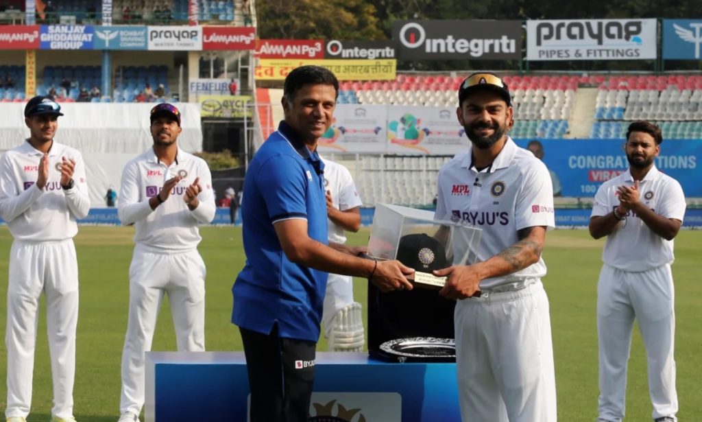 Virat Kohli 100th Test cap