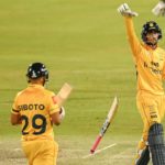 Bjorn Fortuin Lions bat drop Titans