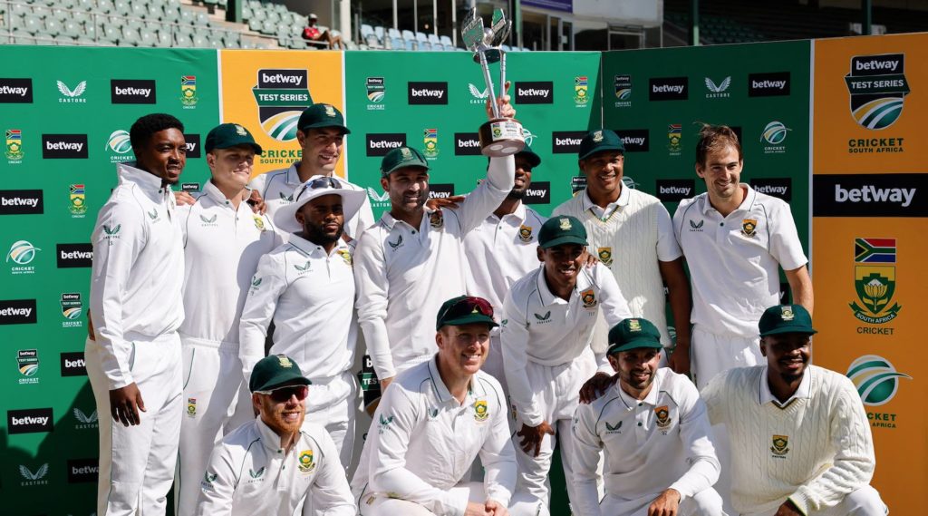 Dean Elgar Proteas series win 11 April 2022