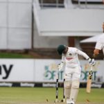 Duanne Olivier wicket SA BAN 9 April 2022