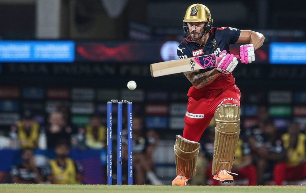 Faf du Plessis RCB IPL 19 April 2022