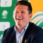 Graeme Smith CSA laughs