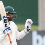 Keshav Maharaj reaches fifty PE 9 April 2022