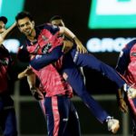 Yuzvendra Chahal celebrate RR IPL 18 April 2022