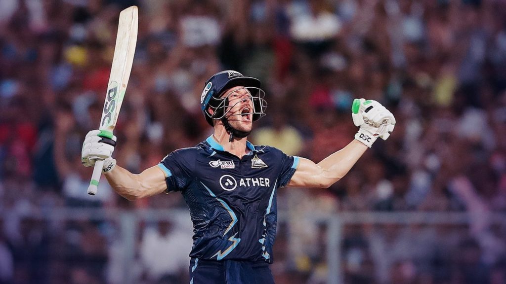 David Miller celebrates IPL 24 May 2022