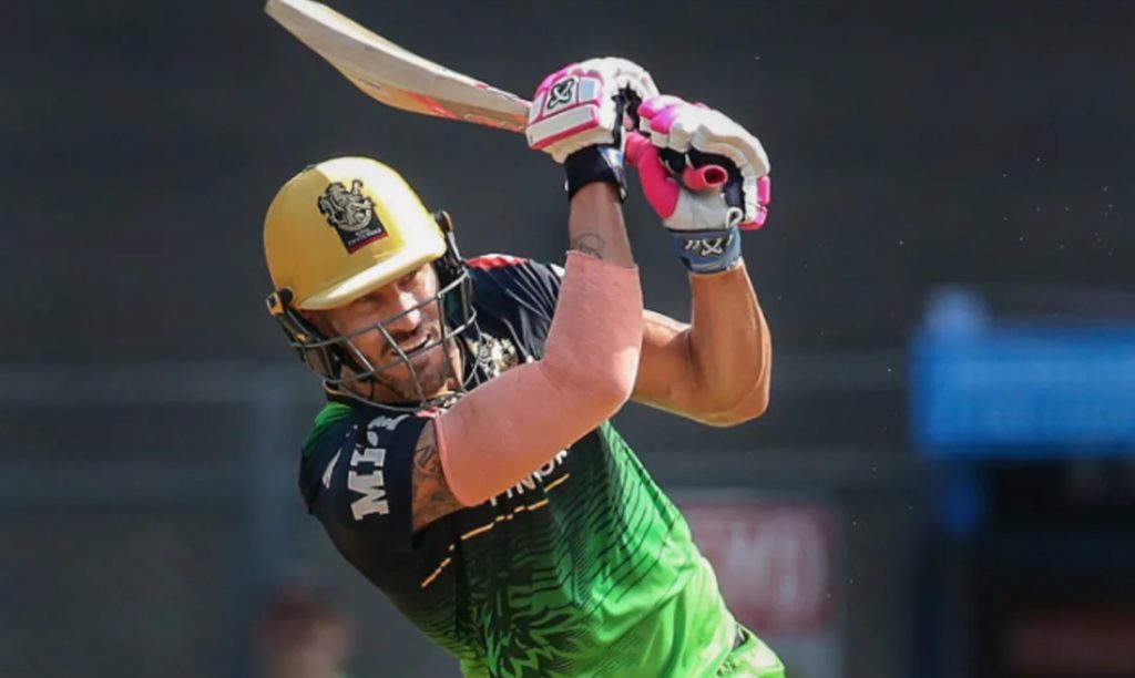 Faf du Plessis RCB SH 2022 IPL