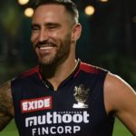 Faf du Plessis smiles RCB IPL