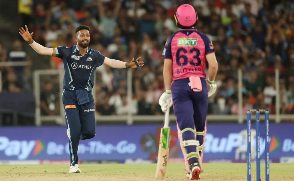 Hardik Pandya Jos Buttler IPL final 2022