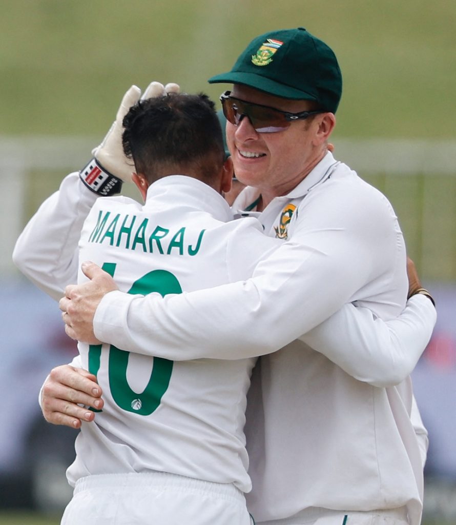 Keshav Maharaj Simon Harmer