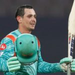 Quinton de Kock IPL 140 celebrates