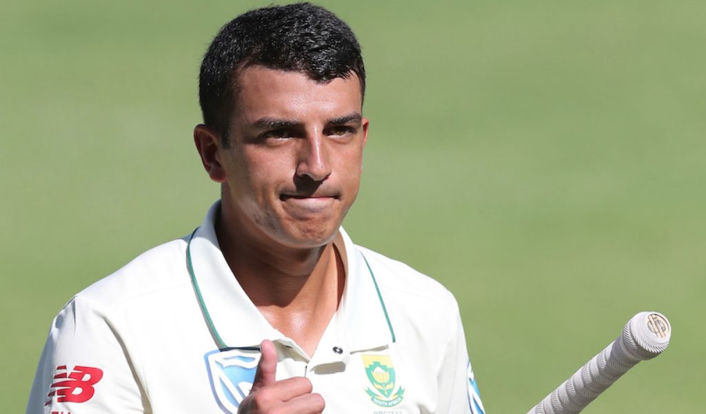 Zubayr Hamza Proteas thumbs up