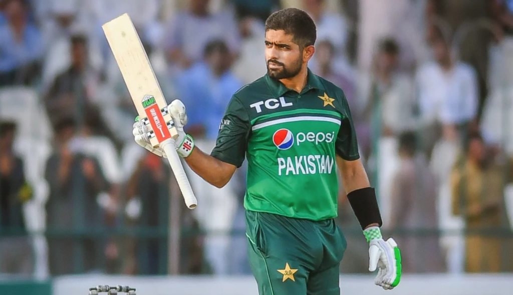 Babar Azam Pakistan fifty 10 June 2022