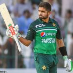 Babar Azam Pakistan fifty 10 June 2022