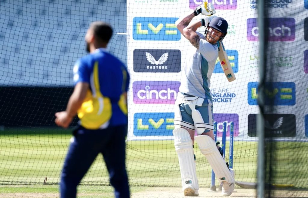 Ben Stokes England nets 22 June 2022