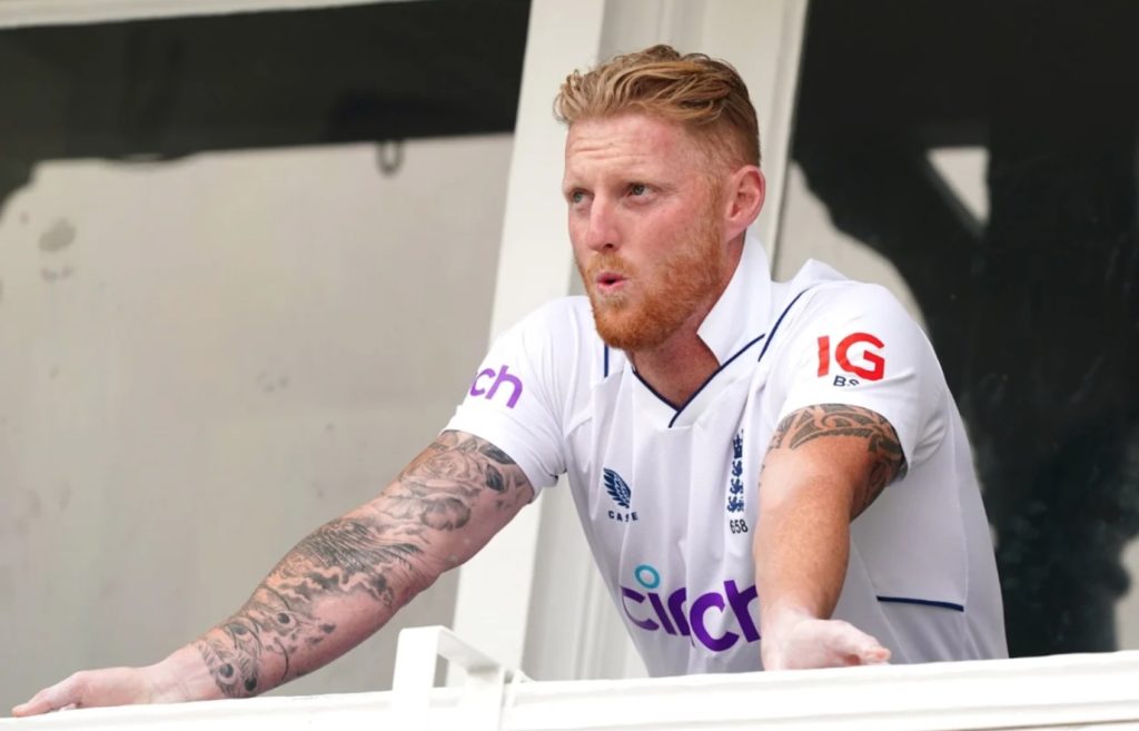 Ben Stokes balcony 14 June 2022