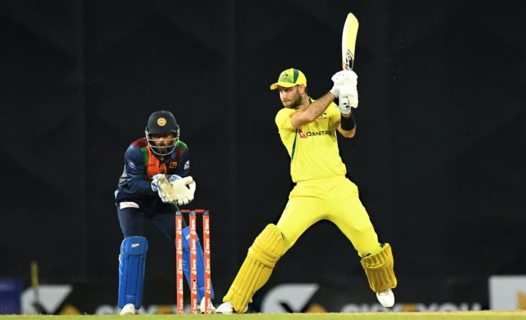 Glenn Maxwell Australia SL 8 June 2022