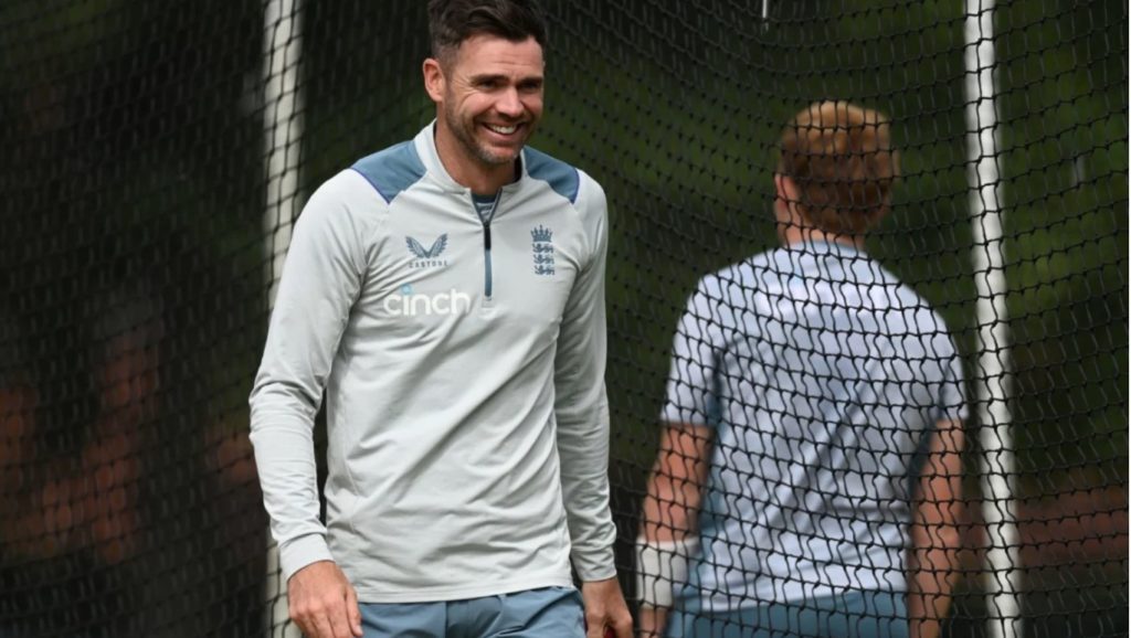 James Anderson England nets 2022