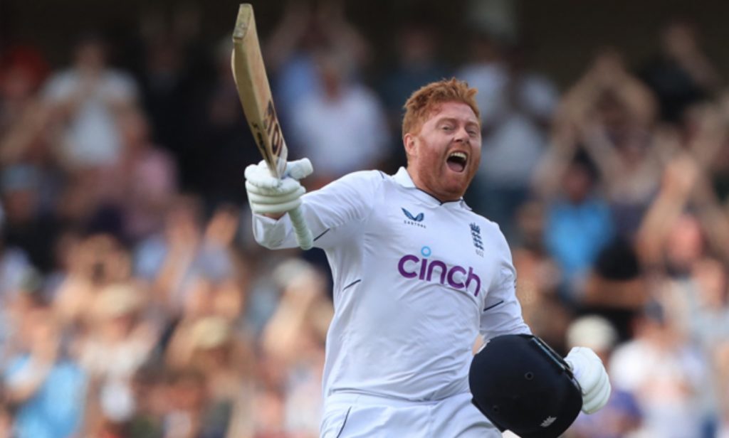 Jonny Bairstow century celebrates Eng NZ 2022