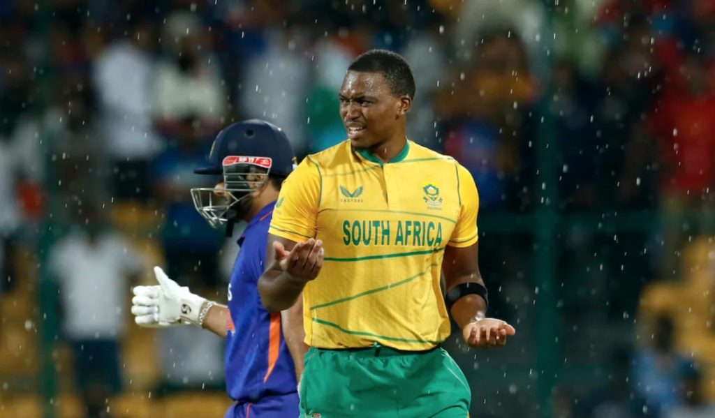 Lungi Ngidi Proteas India rain