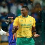 Lungi Ngidi Proteas India rain