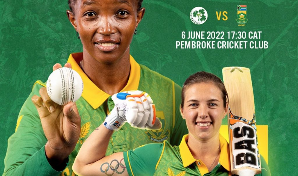 Proteas Women Ireland 6 June 2022