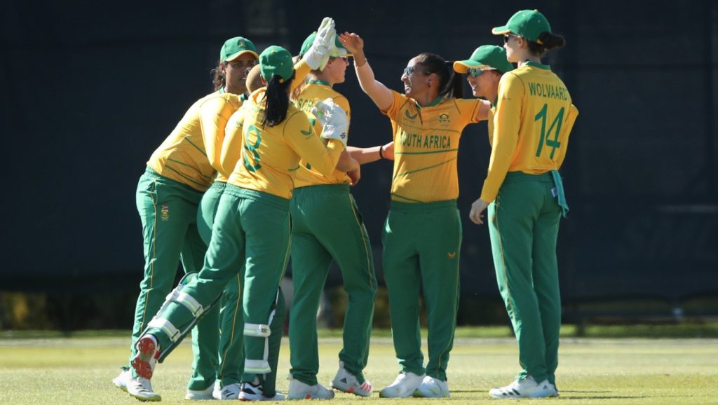 Proteas Women wicket Ire 6 June 2022