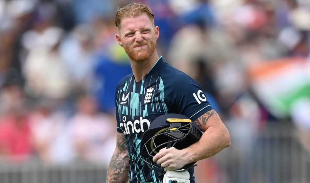 Ben Stokes England ODI dismissed