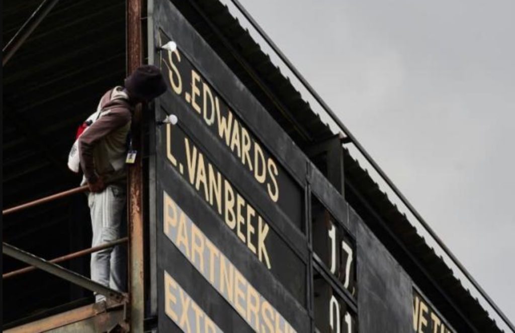 Bulawayo scoreboard