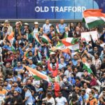 India fans Old Trafford