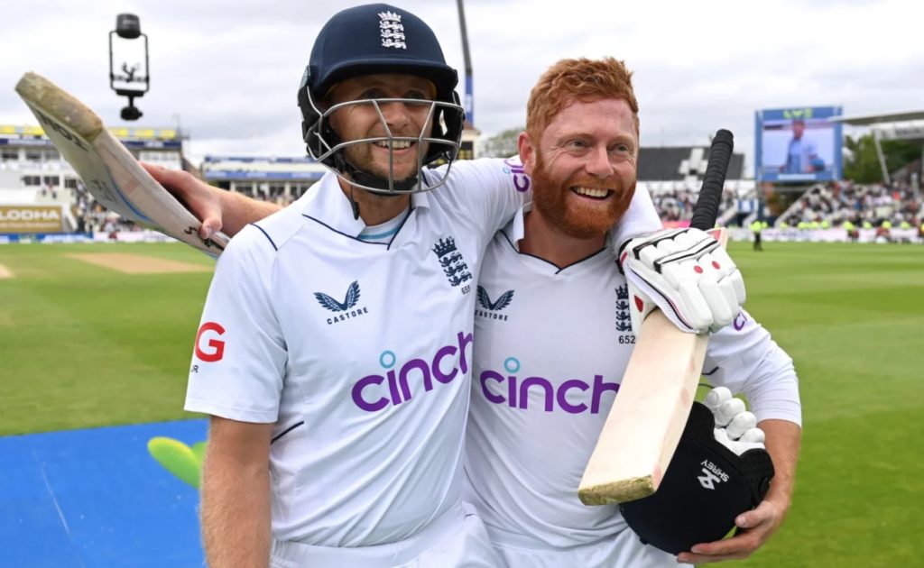 Joe Root Jonny Bairstow 5 July 2022