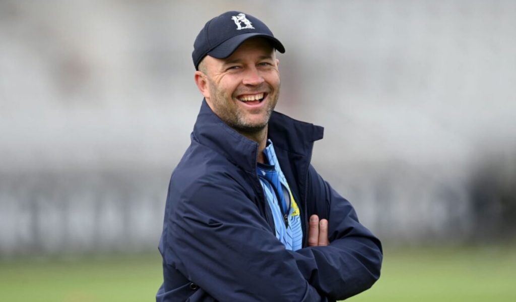 Jonathan Trott smiles