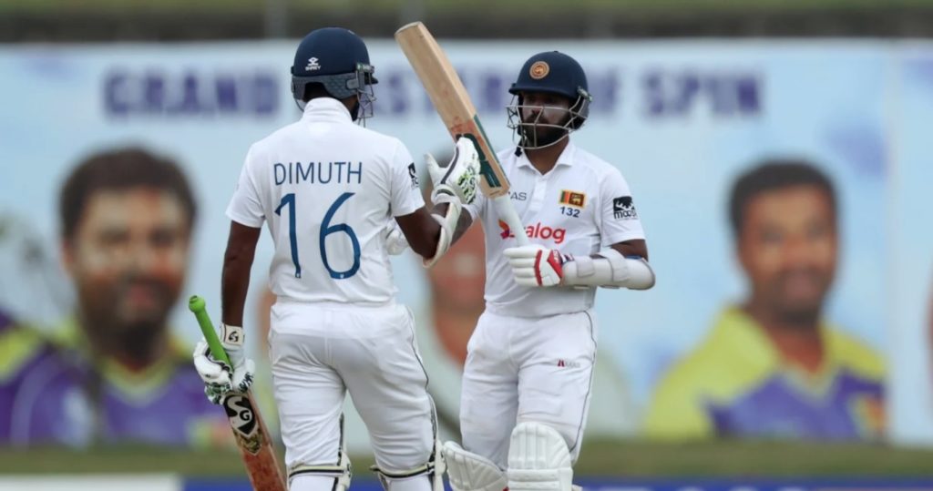 Kusal Mendis Dimuth Karunaratne 2022