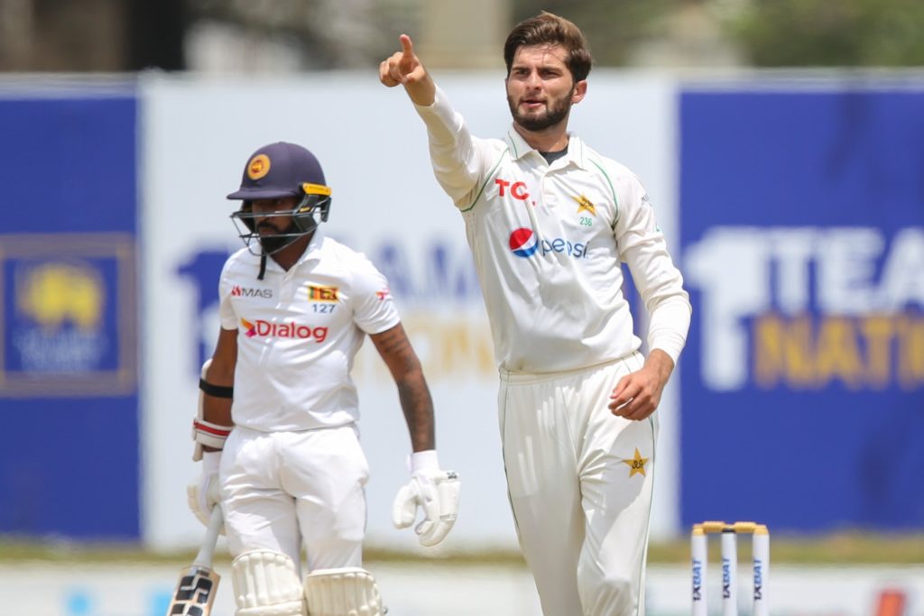 Sri Lanka hit back after Shaheen takes four
