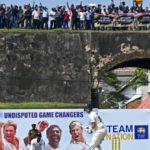 Sri Lanka protests cricket